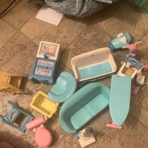 Furniture for Fisher price doll house